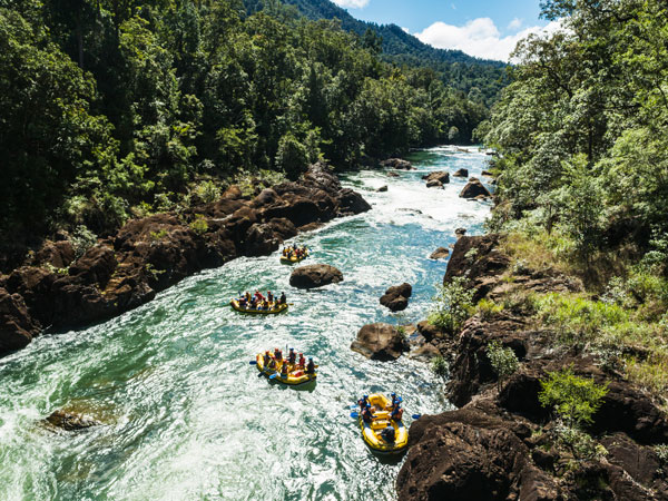 White Water Rafting in Tully River, Cairns tours