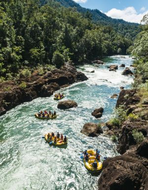 White Water Rafting in Tully River, Cairns tours