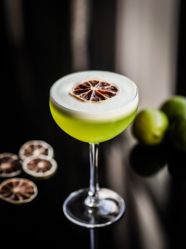 a glass of cocktail at The George Hotel, Bathurst