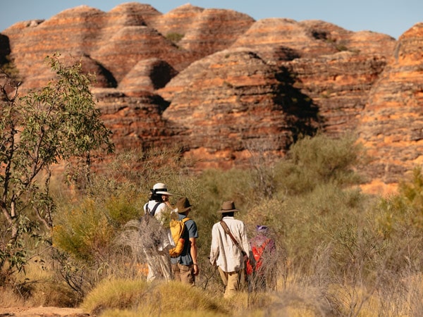 a guided walking and hiking tour at Purnululu National Park