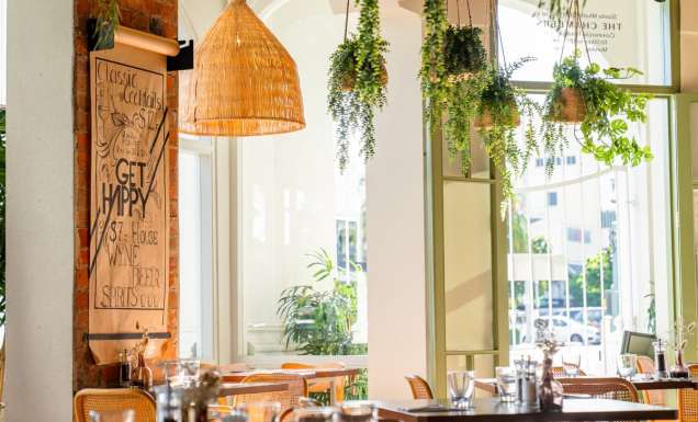 Inside The Chambers Cafe in Cairns