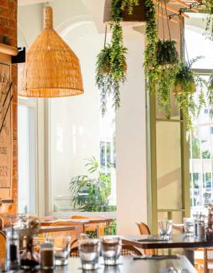 Inside The Chambers Cafe in Cairns