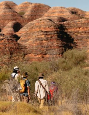 a guided walking and hiking tour at Purnululu National Park