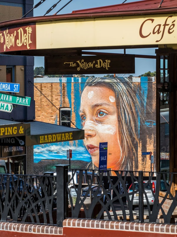 street art in Katoomba