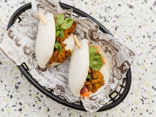 a pan-Asian dish at Misschu, Noosa Qld