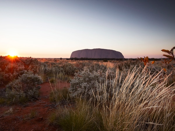 sunset at Uluru, Red Centre, Northern Territory, instagrammable place in Australia