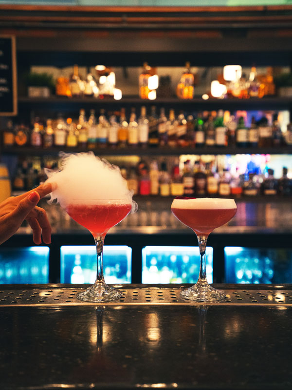 cocktails at Pullman Reef Hotel Casino, best accommodation in Cairns