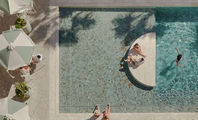 brisbane itinerary, The Calile pool