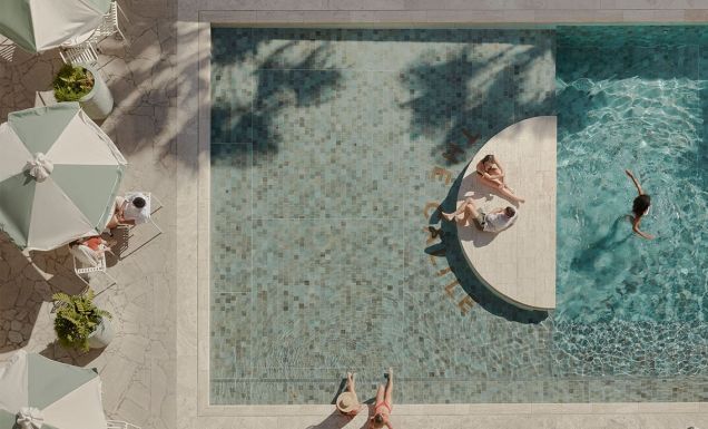 brisbane itinerary, The Calile pool