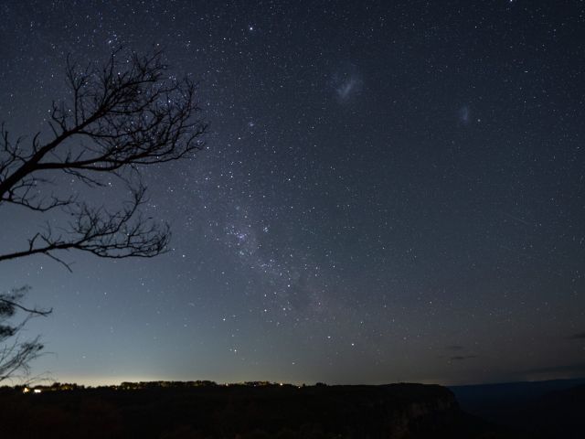 stargazing in the Blue Mountains