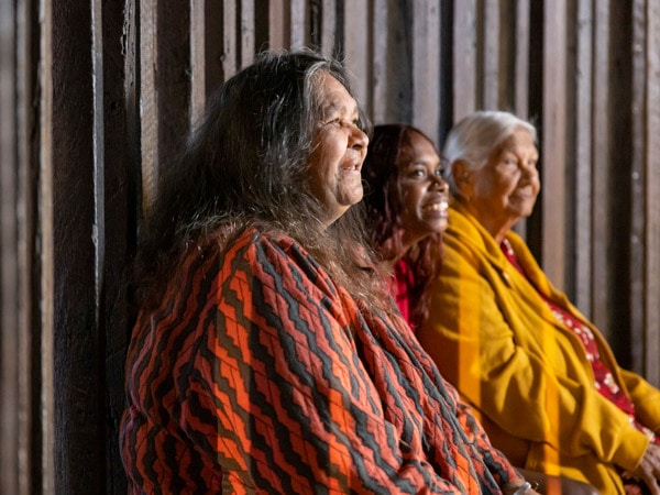 Nyoongar people at Bilya Koort Boodja Centre