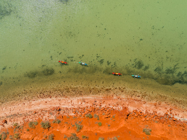 an aerial view of Wula Gura Nyinda Eco Adventures