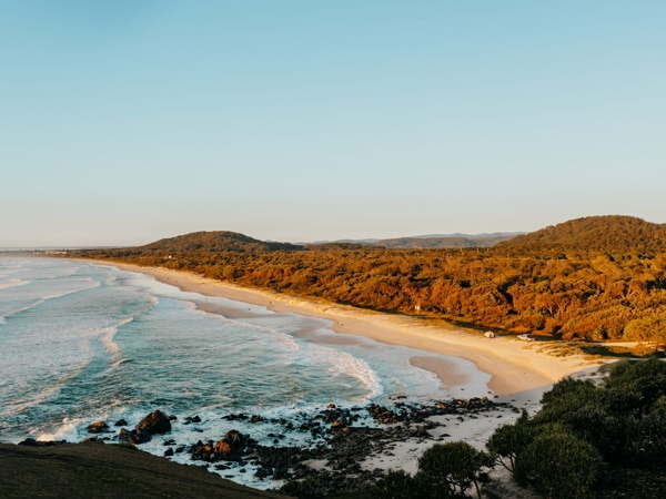 the Cabarita Beach on the Tweed Coast