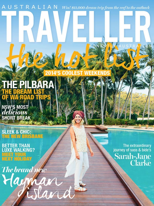 the issue 58 cover of Australian Traveller