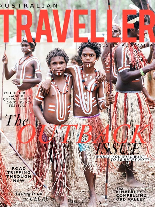the cover of issue 78 of Australian Traveller