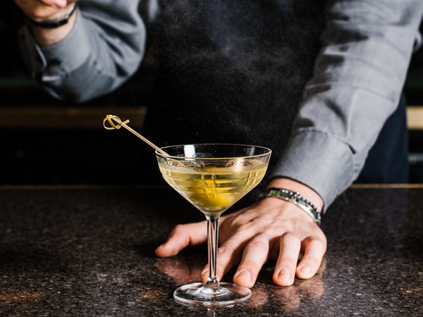 a glass of Aperitivo at Mode Kitchen and Bar, Sydney NSW