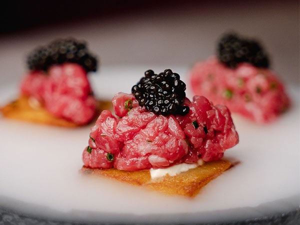 caviar at Cardea, Sydney NSW