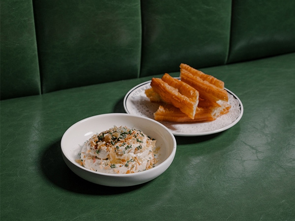 two plates of food at Rothwell’s, Brisbane Qld