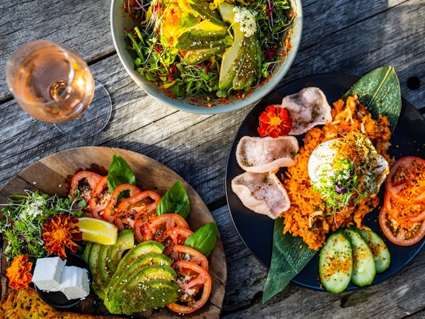 mouth-watering dishes at Dust Temple