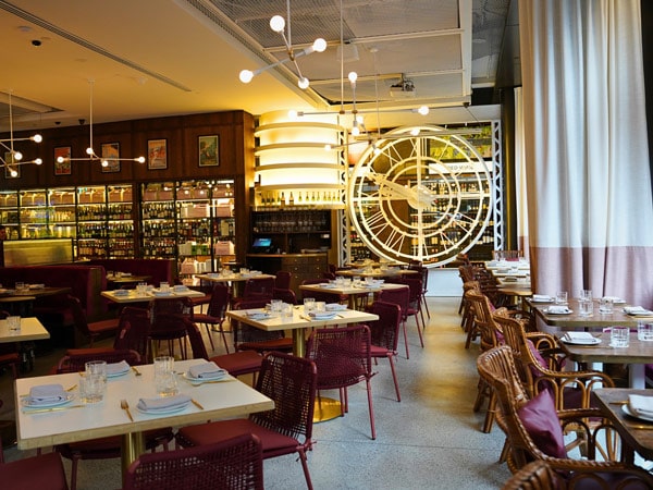 the dining interior at Bottega Coco, Sydney NSW