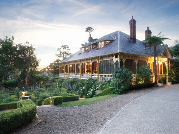 the property exterior of Darley’s Restaurant, Katoomba