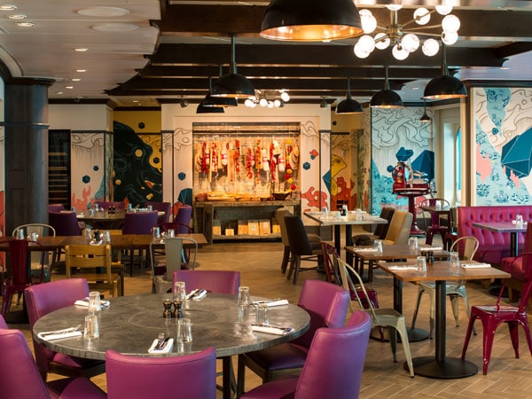 a restaurant onboard RCI Quantum of the Seas
