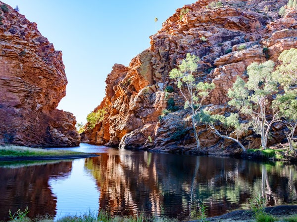 the scenic Tjoritja/West MacDonnell Ranges