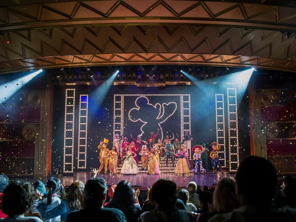 The Golden Mickey’s stage show on Disney Wonder