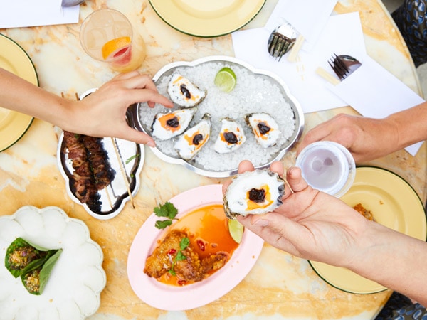 food at HER Rooftop, Melbourne, Vic