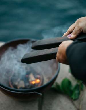 Smoking ceremony Dreamtime Southern X Sydney