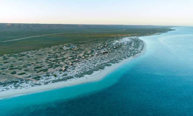 Sal Salis Ningaloo Reef aerial view