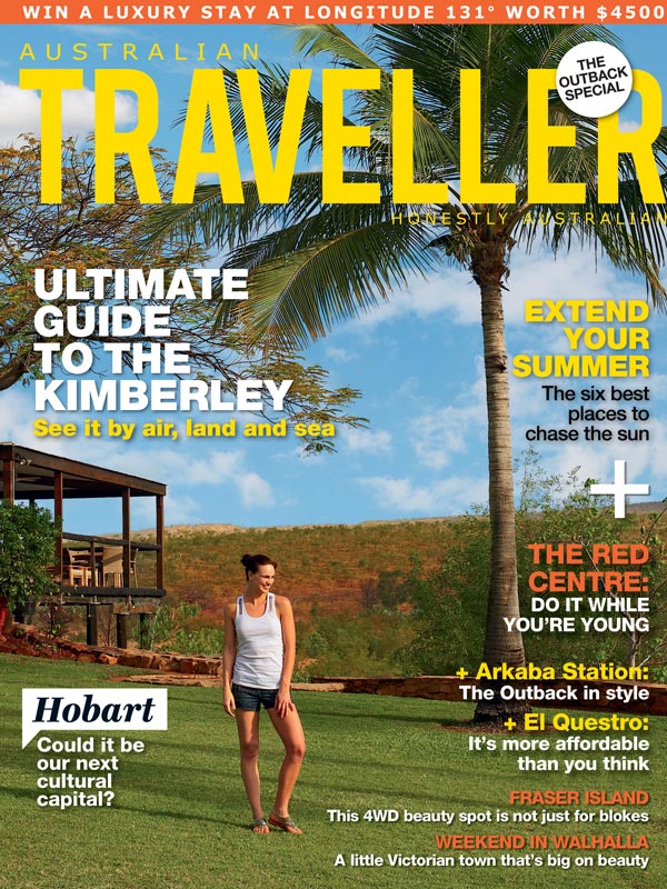 the issue 37 cover of Australian Traveller