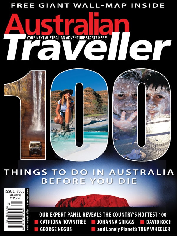 the cover of issue 8 of Australian Traveller