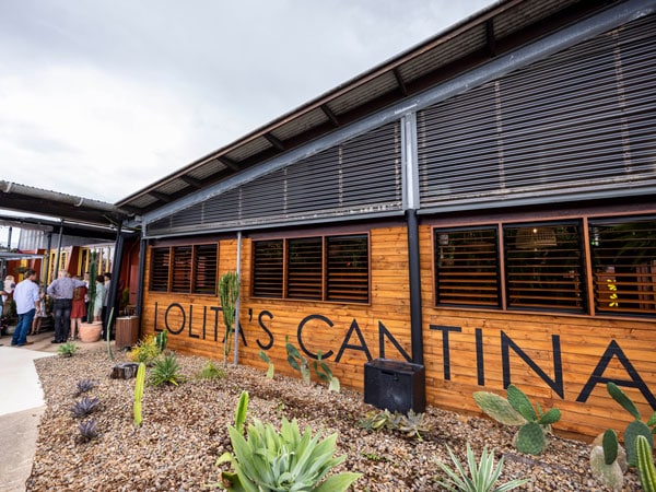 the restaurant exterior of Lolita’s Mexican Cantina, Casuarina 