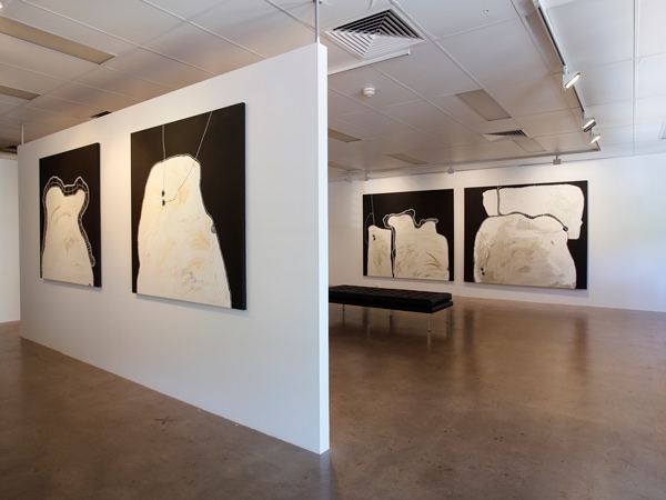 indigenous artworks displayed at Outstation Gallery