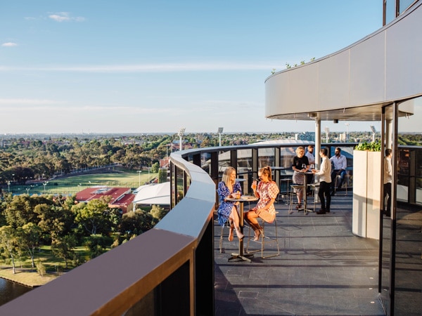 an al fresco spot at SkyCity's Sol Bar and Restaurant