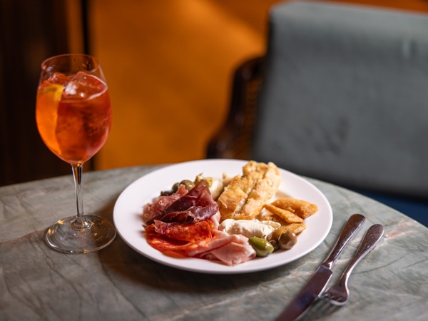 food and wine at Mode Kitchen and Bar, Sydney NSW