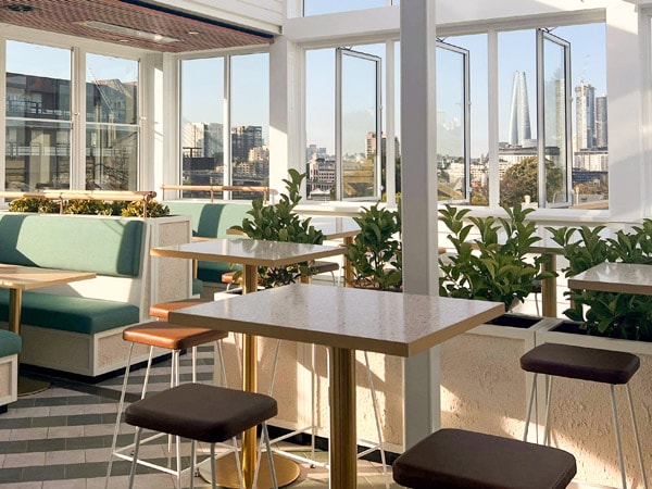 the dining interior at The Tocky Terrace, Sydney, NSW