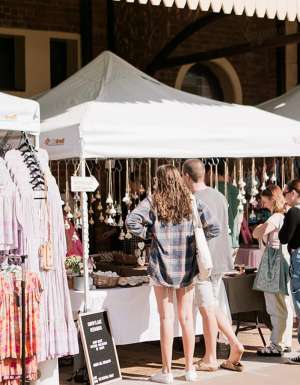 Homegrown Markets at the Station in Newcastle, NSW