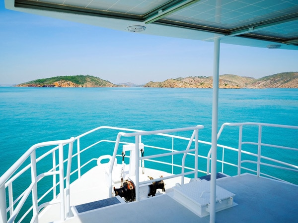 the Kimberley Pearl Charters sailing