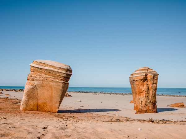the Reddell Beach in Broome
