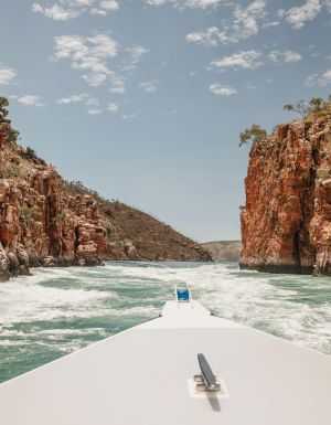 cruising along Horizontal Falls, Talbot Bay