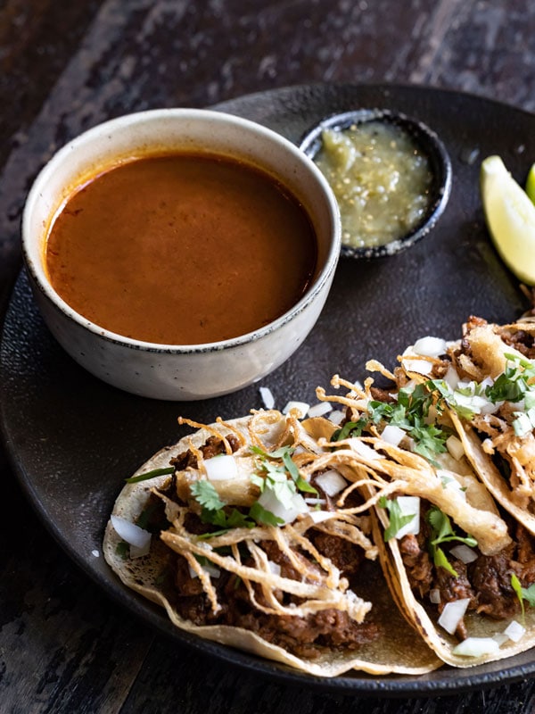 a close-up of Mexican food at Bad Hombres, Surry Hills