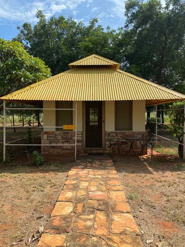 Savannah Hut at Birdwood Downs Station.