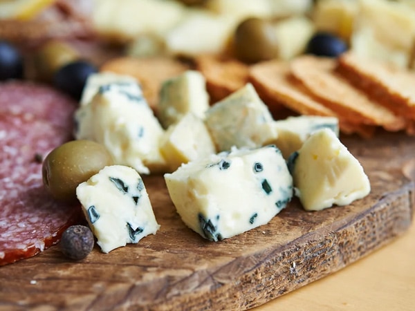 a cheese board at Blackheath Growers Market, Blackheath