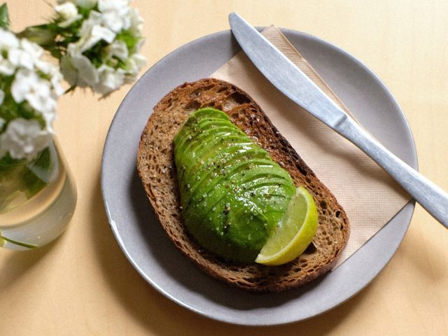 an avo toast at Cassiopeia, Blue Mountains