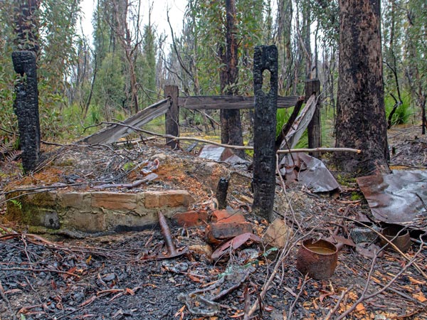 The heritage-listed Churchill hut