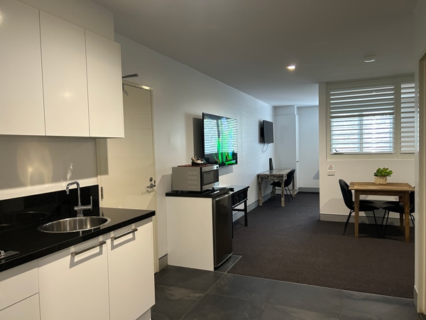 the room interior at Crown on Darby, Newcastle