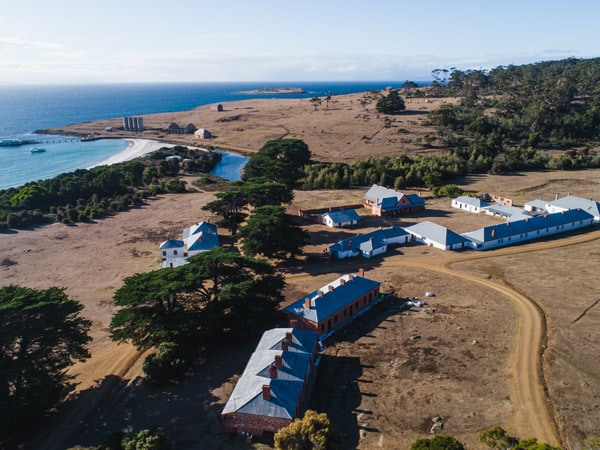 an aerial view of Darlington Probation Station