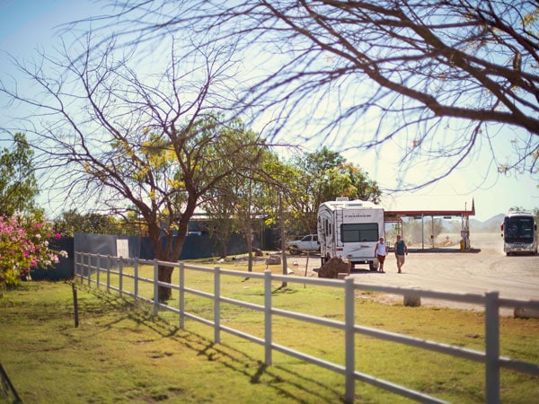 the camping grounds of Doon Doon Campground